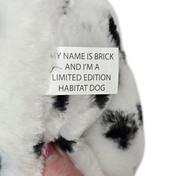Habitat‎ for Humanity Brick Limited Ed Dalmatian Puppy Dog Stuffed Animal Plush - Picture 8 of 8